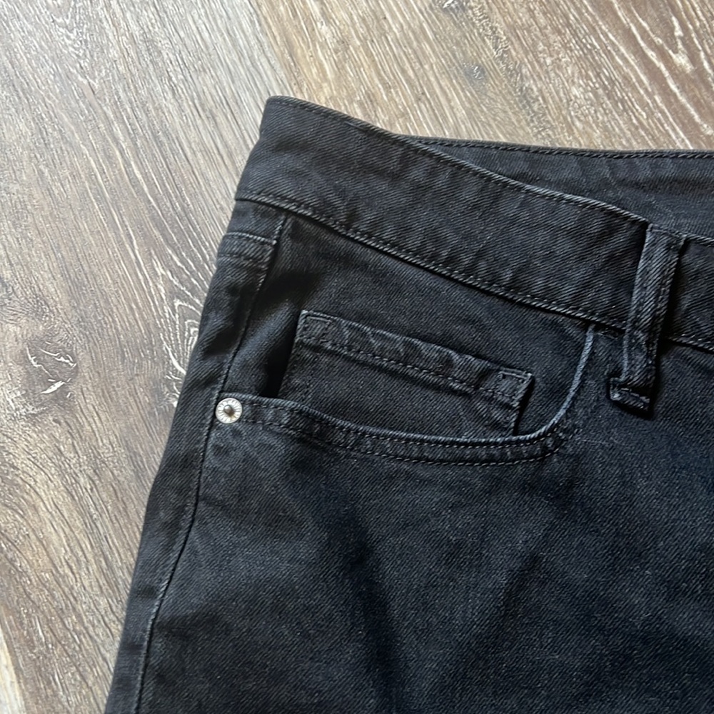 Old Navy size 28 plus Jeans Extra High Rise Kicker boot cut - Picture 2 of 5